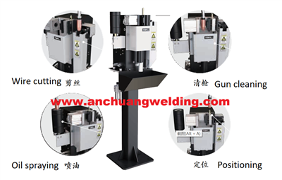 Why is an automatic torch cleaning station essential for robotic welding?