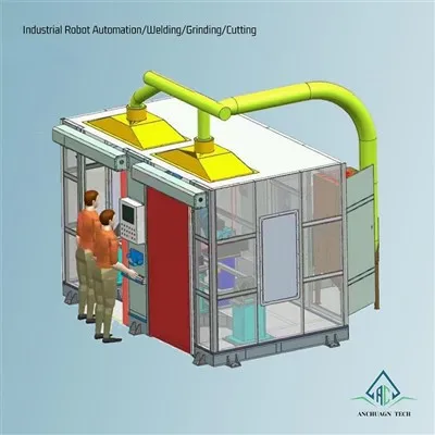 One-axis Single-axis Double Positioner Robot Workstation