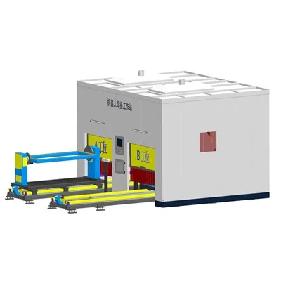Single-axis Slide Rail Double Positioner Workstation